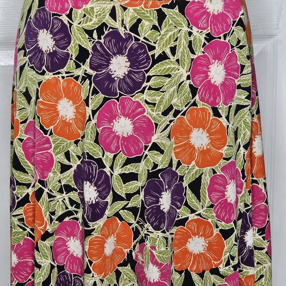 Lularoe Azure Floral Skirt XS - Picture 3 of 12